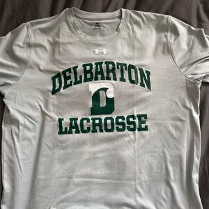 Under Armour Gray Delbarton Lacrosse T-Shirt